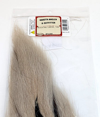 Wapsi Bucktail Large Tan Hair, Fur
