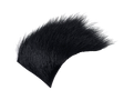 Wapsi Calf Body Hair Black Hair, Fur