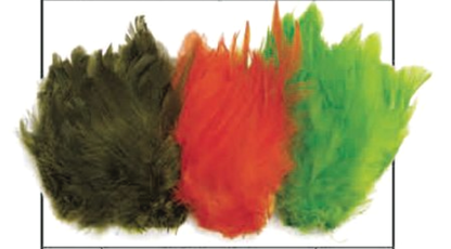 Wapsi Deceiver Strung Rooster Saddle Hackle Saddle Hackle, Hen Hackle, Asst. Feathers