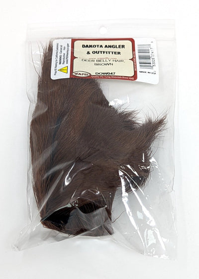 Wapsi Deer Belly Hair Brown Hair, Fur