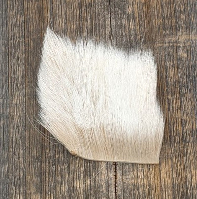 Wapsi Deer Hair Short Fine Natural White Hair, Fur
