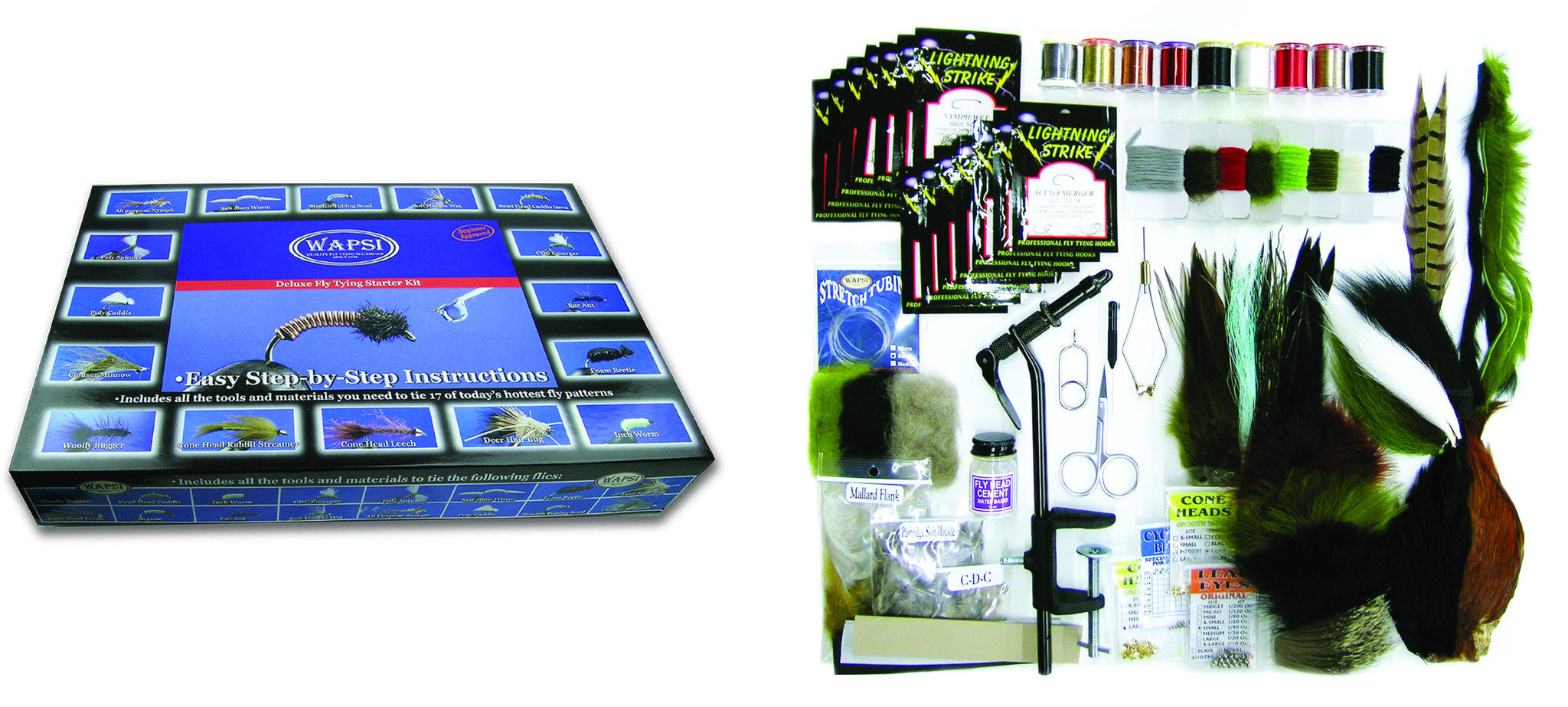 Wapsi Deluxe Fly Tying Starter Kit – Dakota Angler Outfitter