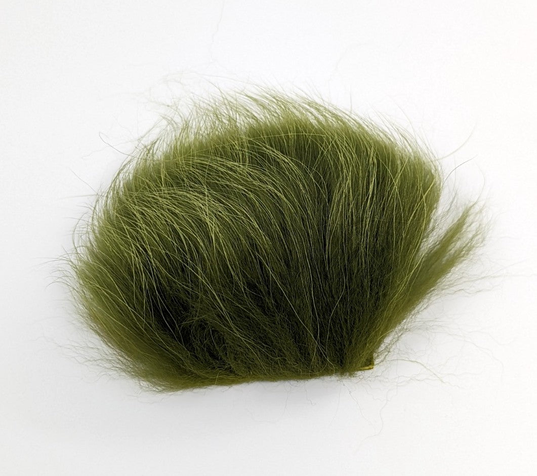 Wapsi Finn Raccoon Fur Light Olive Hair, Fur