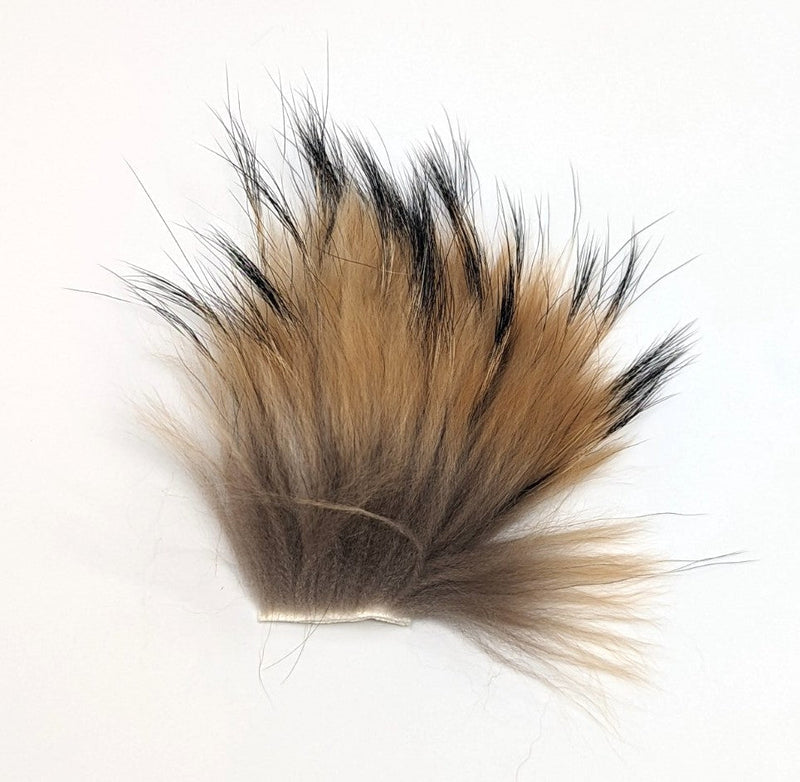 Wapsi Finn Raccoon Fur Natural Brown Hair, Fur