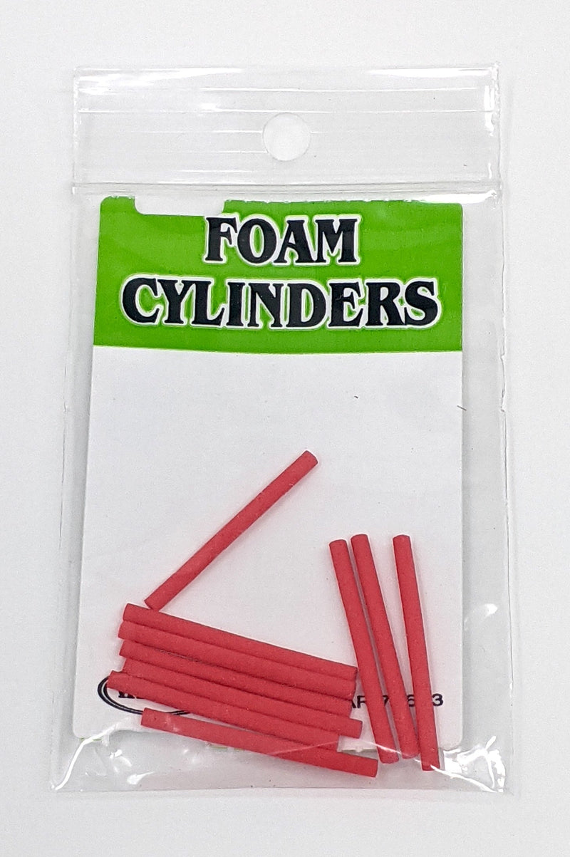 Wapsi Foam Cylinders Red / 1/16" Chenilles, Body Materials