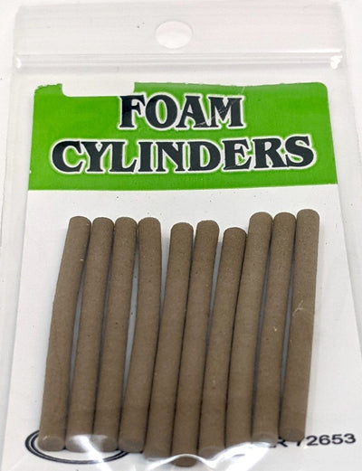Wapsi Foam Cylinders Tan / 1/8" Chenilles, Body Materials