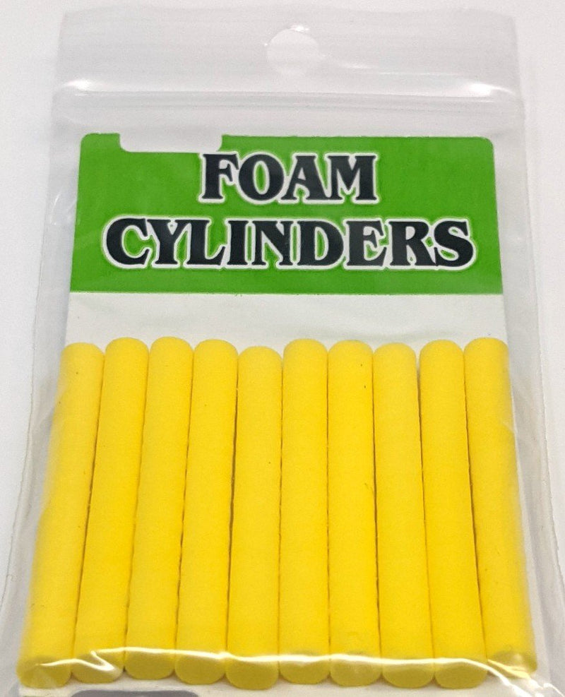 Wapsi Foam Cylinders Yellow / 1/8" Chenilles, Body Materials