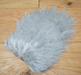 Wapsi Hen Saddle Patch Dun Saddle Hackle, Hen Hackle, Asst. Feathers