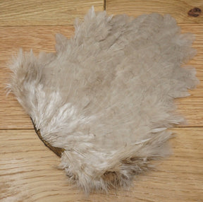 Wapsi Hen Saddle Patch Tan Saddle Hackle, Hen Hackle, Asst. Feathers