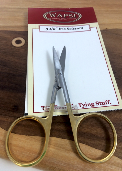 Wapsi Fly Tying Scissors 4 in. Iris