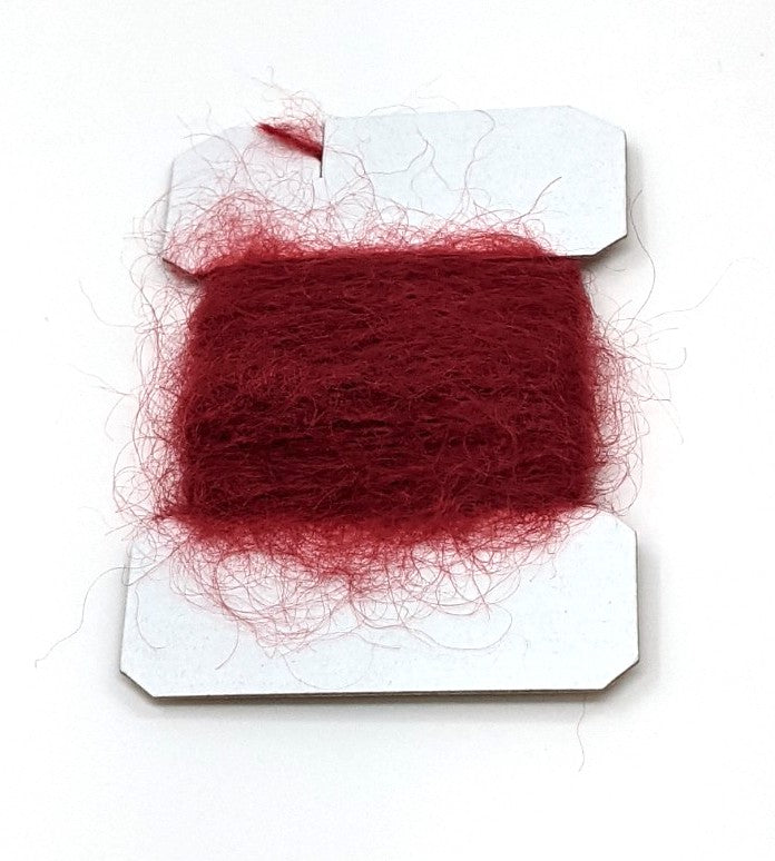 Wapsi Leech Yarn Mohair Red Chenilles, Body Materials