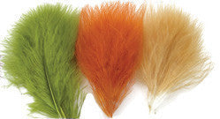 Wapsi Marabou Blood Quills Saddle Hackle, Hen Hackle, Asst. Feathers