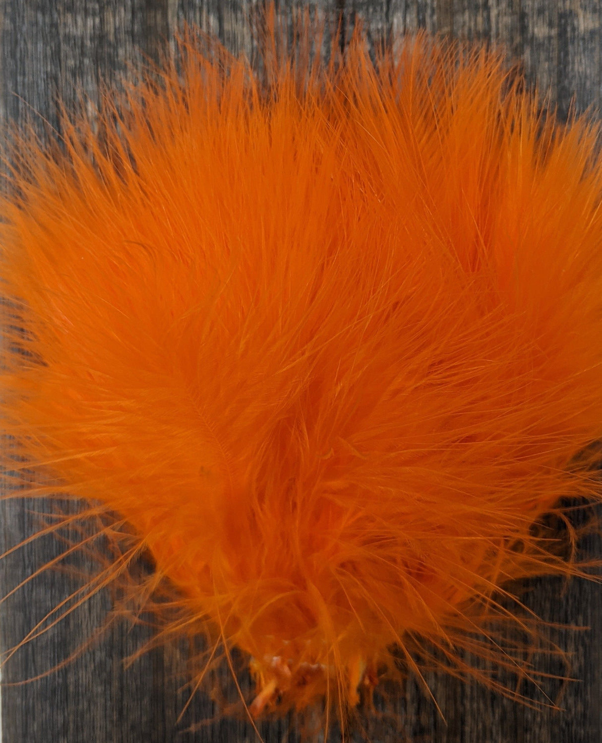 Wapsi Marabou Blood Quills Orange Saddle Hackle, Hen Hackle, Asst. Feathers