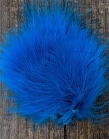 Wapsi Marabou Blood Quills Peacock Blue Saddle Hackle, Hen Hackle, Asst. Feathers