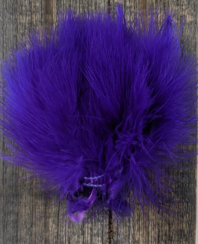 Wapsi Marabou Blood Quills Purple Saddle Hackle, Hen Hackle, Asst. Feathers