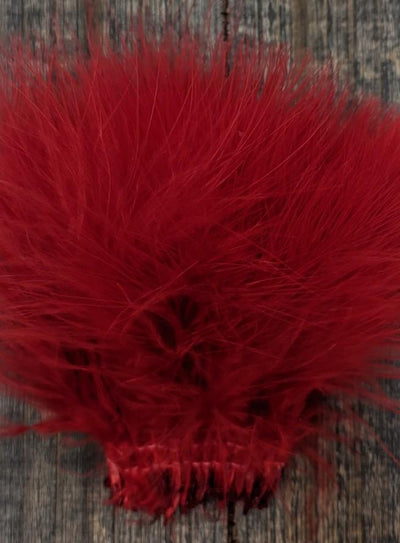 Wapsi Marabou Blood Quills Red Saddle Hackle, Hen Hackle, Asst. Feathers
