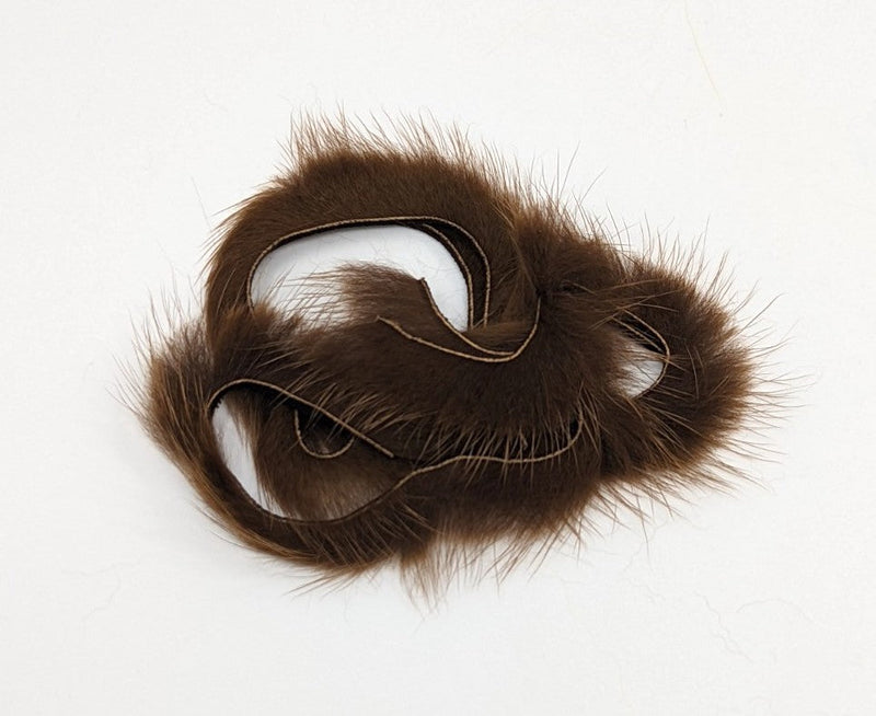 Wapsi Micro Mink Zonker Natural Brown Hair, Fur