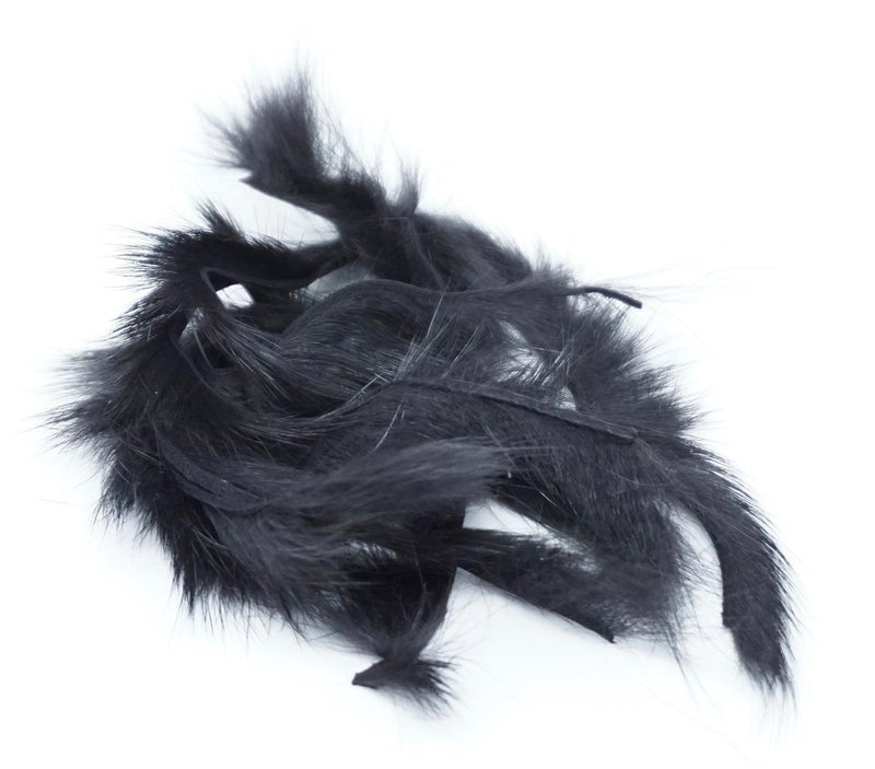 Wapsi Micro Pine Squirrel Zonker Black Hair, Fur