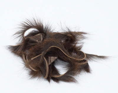 Wapsi Micro Pine Squirrel Zonker Brown Hair, Fur