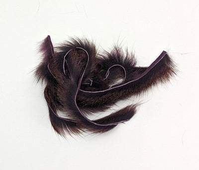 Wapsi Micro Pine Squirrel Zonker Claret Hair, Fur