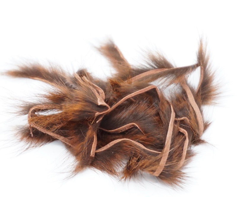 Wapsi Micro Pine Squirrel Zonker Rust Hair, Fur