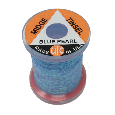 Wapsi Midge Tinsel Blue Pearl Wires, Tinsels