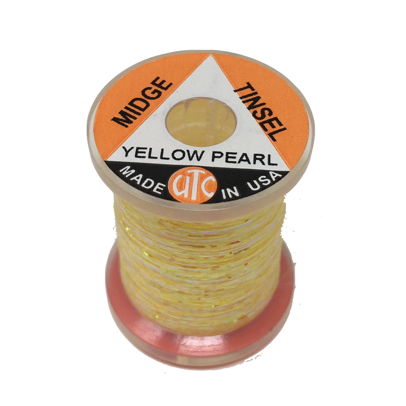 Wapsi Midge Tinsel Yellow Pearl Wires, Tinsels