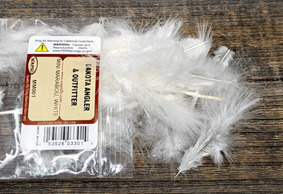Creative Angler Strung Marabou Bird Feathers for Tying Fly Fishing Flies - Fly  Tying Accessories - Perfect Choice for Tail & Wings and Easy to Tie On The  Lure - Approximately 0.3 Ounces Chartreuse