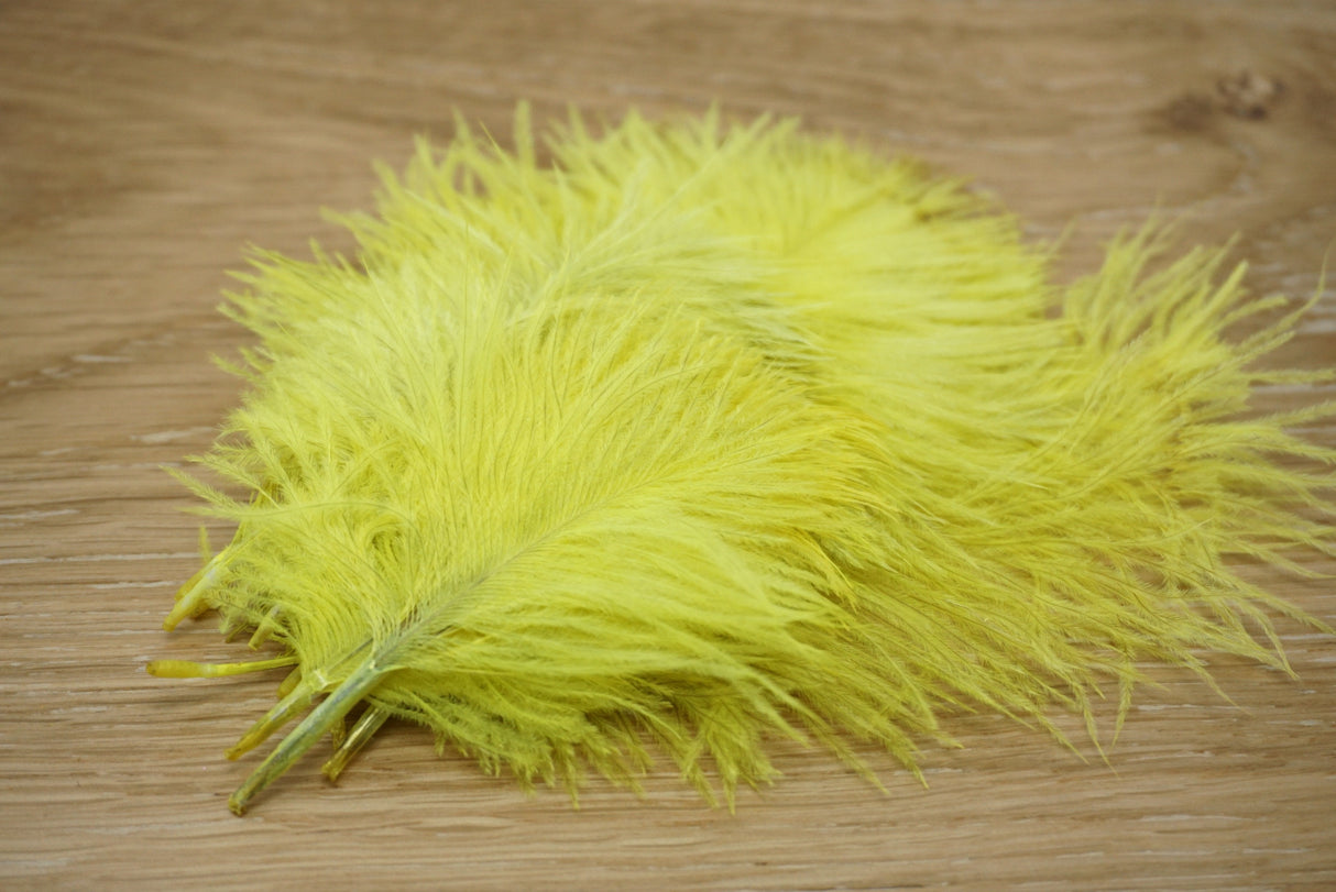 Wapsi Ostrich Marabou Fl Yellow