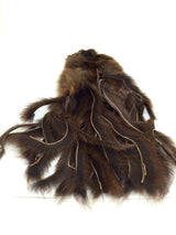 Wapsi Pine Squirrel Skin Zonked Brown Hair, Fur