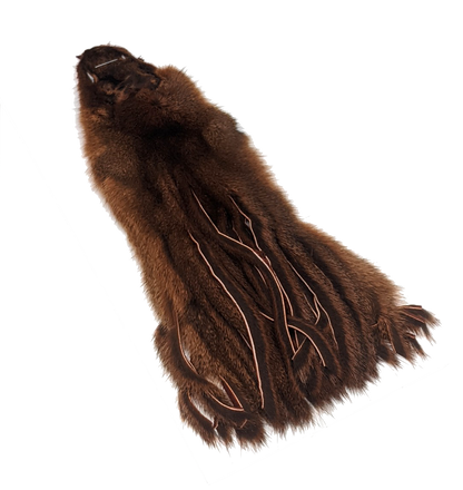 Wapsi Pine Squirrel Skin Zonked Rust Hair, Fur