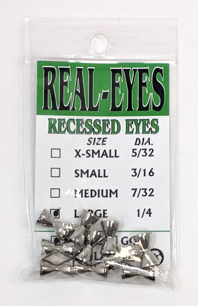 Wapsi Pocket Eyes Large / Nickel Beads, Eyes, Coneheads