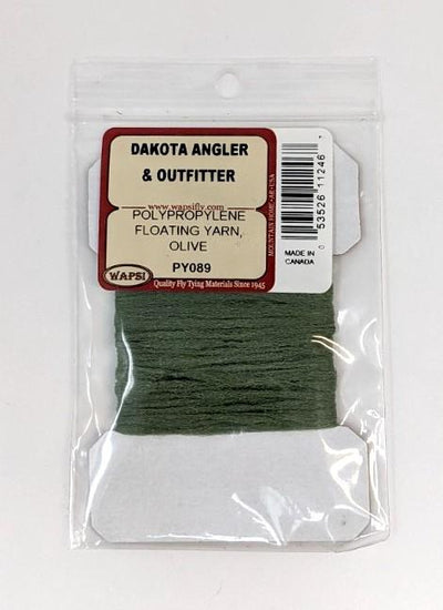 Wapsi Polypro Floating Yarn Olive Chenilles, Body Materials