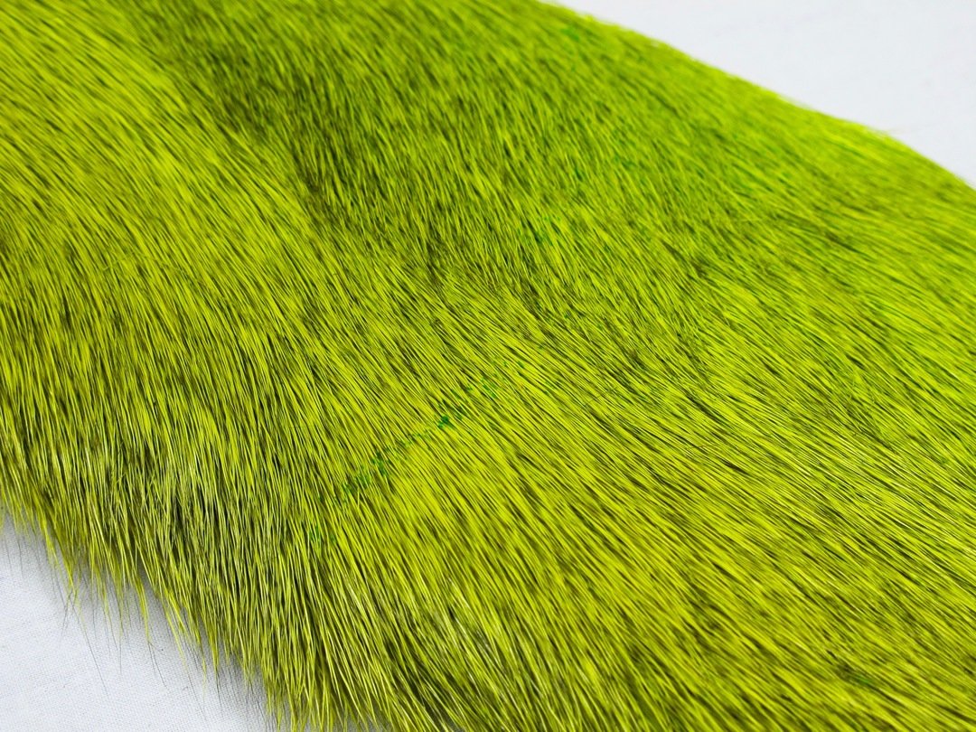 Wapsi Premo Deer Hair Fl. Chartreuse Hair, Fur