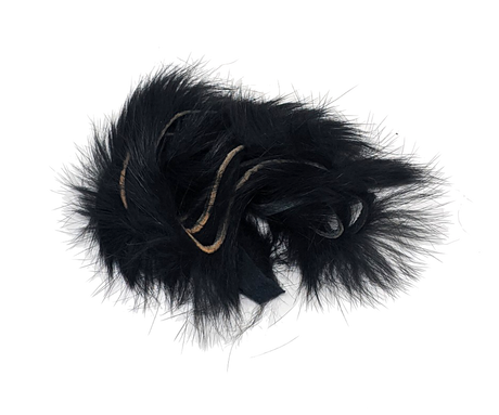Wapsi Rabbit Zonkers Black Hair, Fur