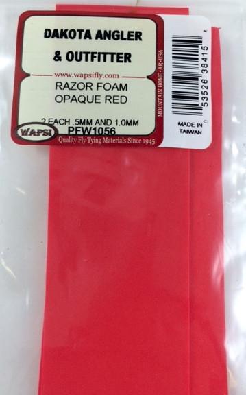Wapsi Razor Foam opaque red