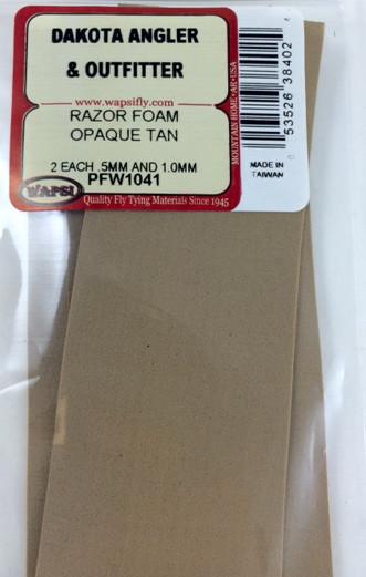 Wapsi Razor Foam opaque tan