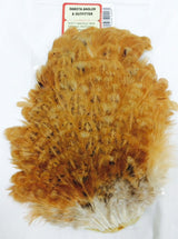 Wapsi Soft Hackle Hen Saddle Patches Saddle Hackle, Hen Hackle, Asst. Feathers