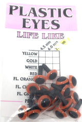 Wapsi Plastic Eyes Orange