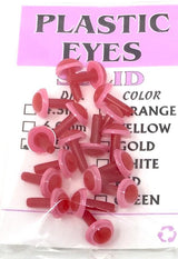 Wapsi Solid Plastic Eyes Pink / 4.5 mm Beads, Eyes, Coneheads