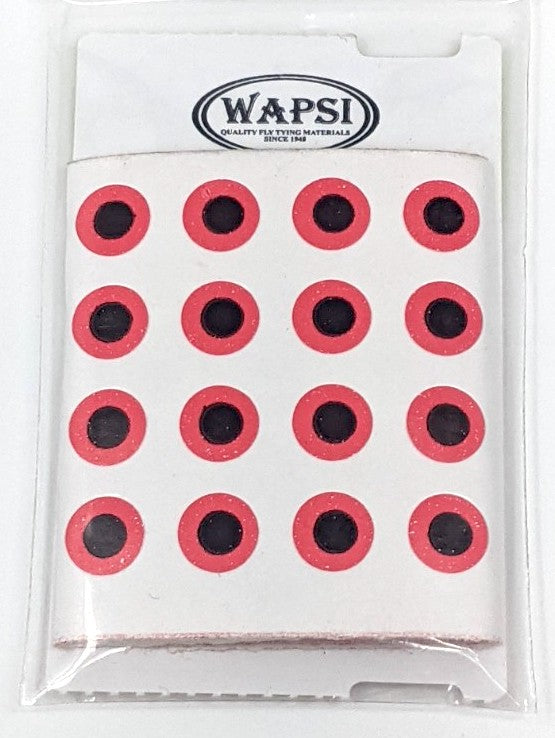 Wapsi Stick-On Eyes Red / 1/4" Beads, Eyes, Coneheads