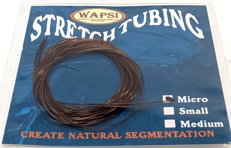 Wapsi Stretch Tubing Brown / Micro Chenilles, Body Materials