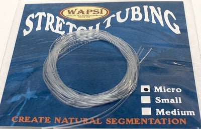 Wapsi Stretch Tubing Clear / Micro Chenilles, Body Materials