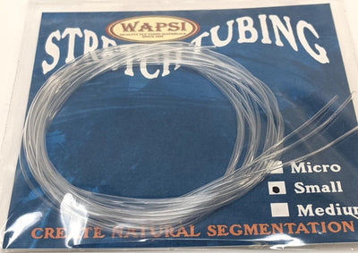 Wapsi Stretch Tubing Clear / Small Chenilles, Body Materials