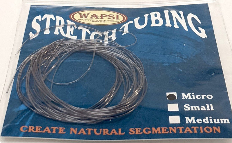 Wapsi Stretch Tubing Grey / Micro Chenilles, Body Materials