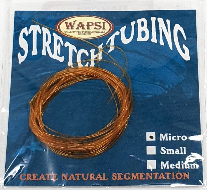 Wapsi Stretch Tubing Orange / Micro Chenilles, Body Materials