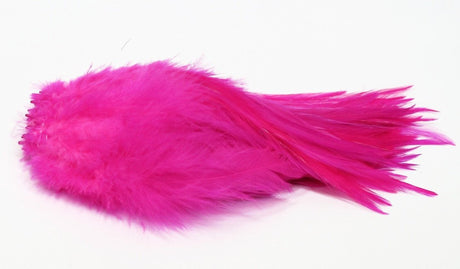 Wapsi Strung Saddle Hackle 1/4 oz Fl Cerise