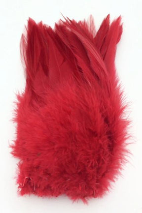 Wapsi Strung Saddle Hackle 1/4 oz Red