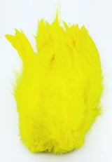 Wapsi Strung Saddle Hackle 1/4 oz Yellow