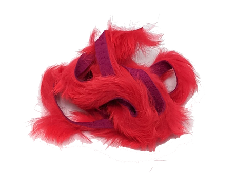 Wapsi Texas Cut Rabbit Zonkers Fl Red Hair, Fur